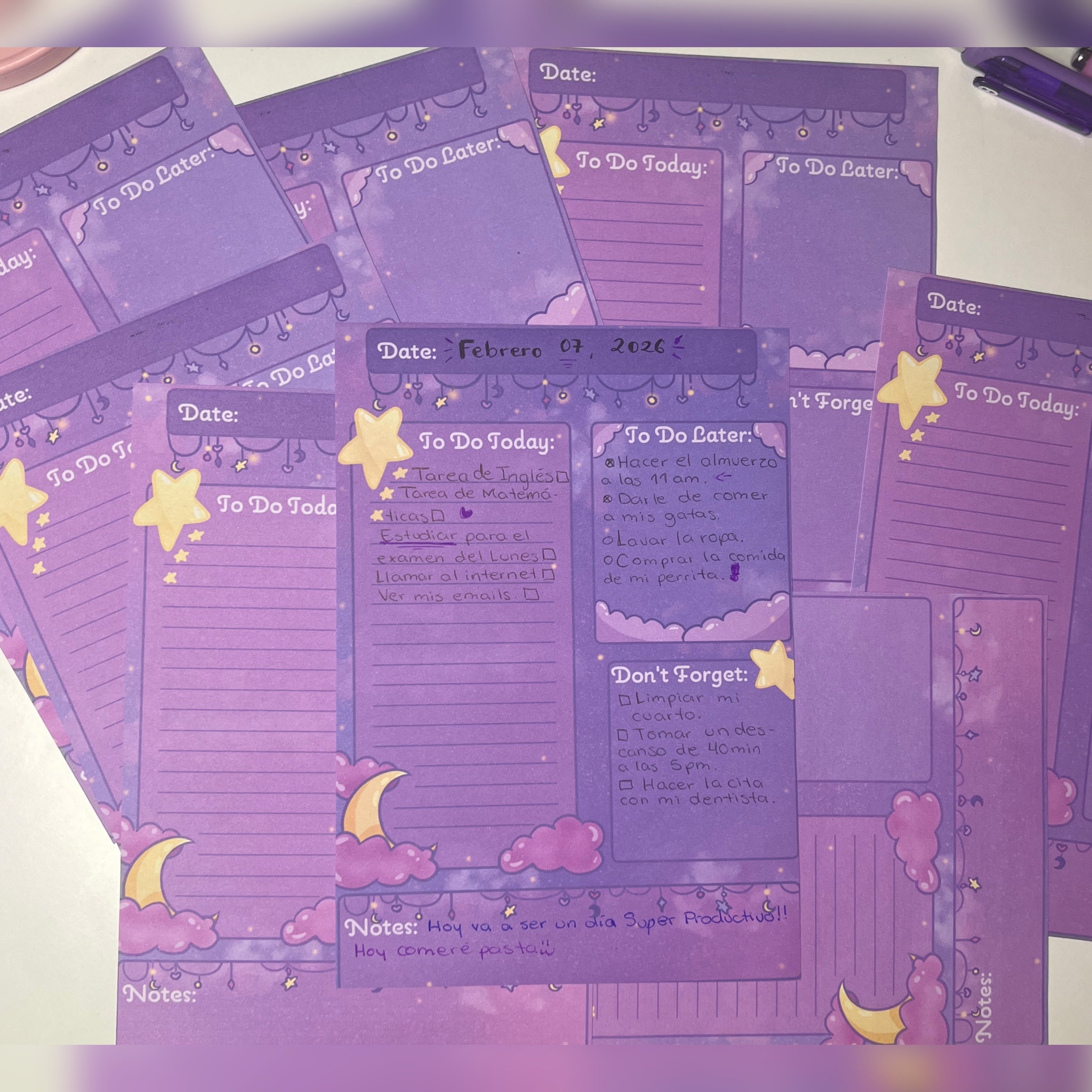 Purple Dream Planner