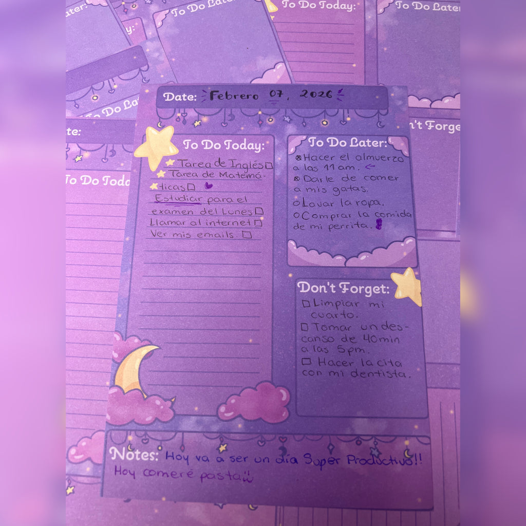 Purple Dream Planner